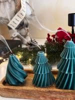 Свічка ялинка маленька - мініатюра 1